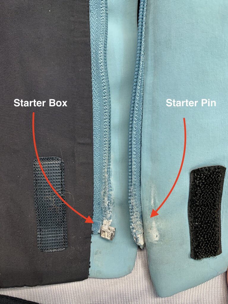 Zipper Repair Kit - #8 Heavy Duty Universal Antique Brass Jacket Zipper  Sliders with Top Stops Included - 2 Sliders Per Pack