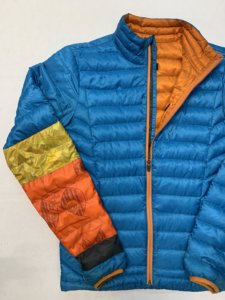 down jacket patching