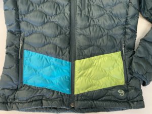 Mountain Hardwear down jacket patching