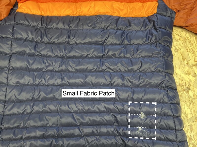 Small fabric patch